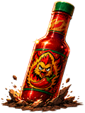Salsa-Flasche